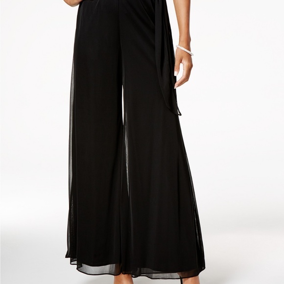 lined palazzo pants
